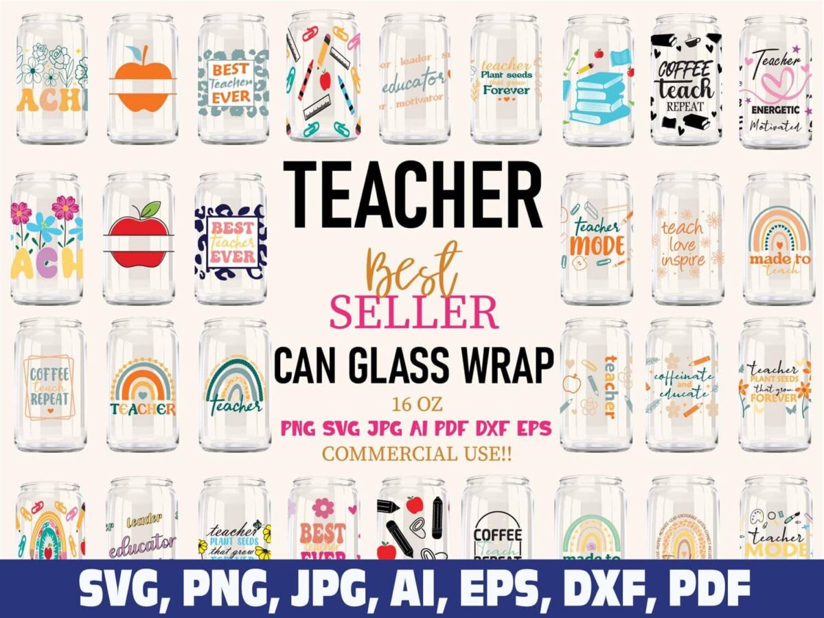 teacher-libbey-can-glass-wrap-svg-png