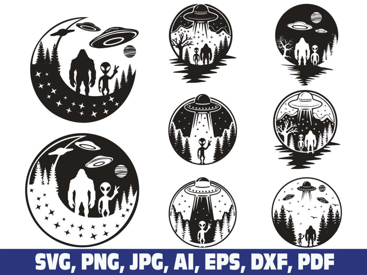alien-under-the-moon-svg-alien-svg