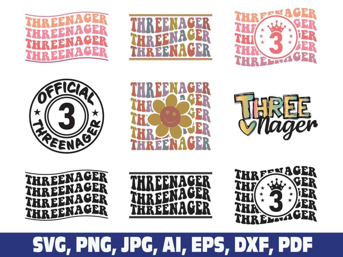 threenager-svg-png