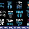 team-boy-gender-reveal-baby-announcement