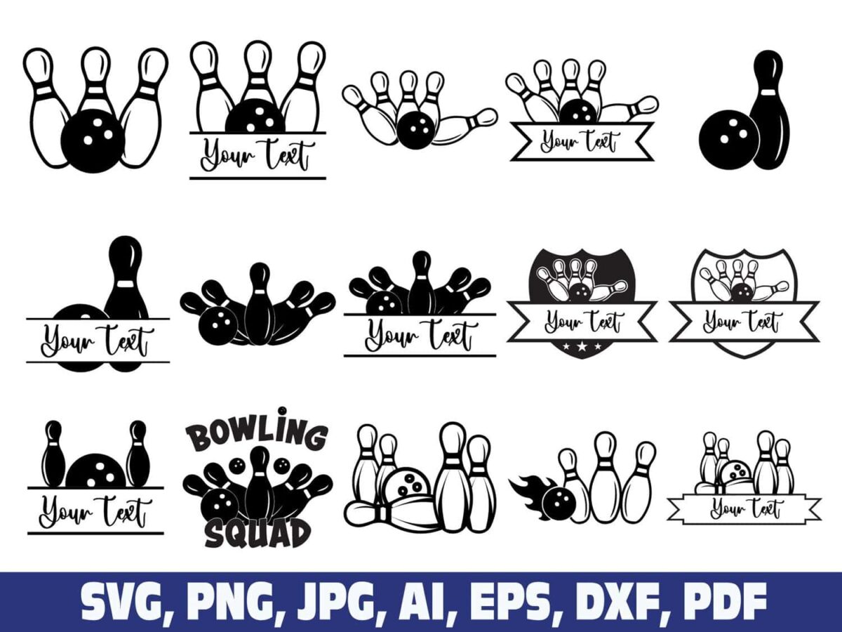 bowling-svg-bundle