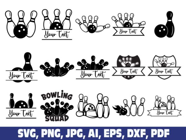 bowling-svg-bundle