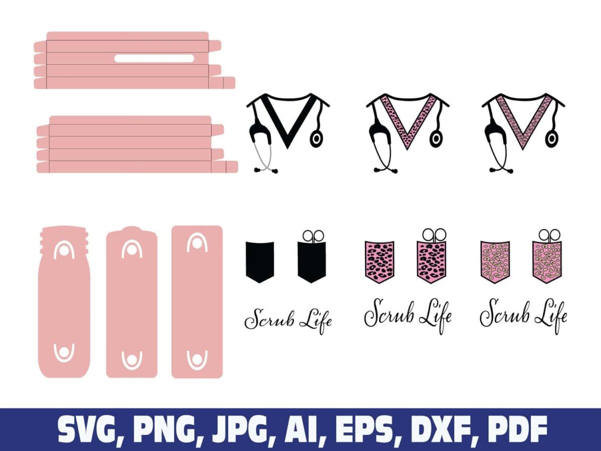 scrub-life-glitter-pen-wraps