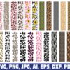 animal-print-glitter-pen-wraps