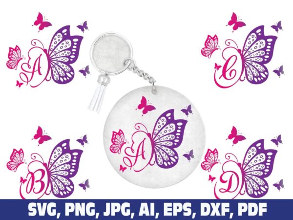 butterflies-butterfly-alphabet-keychain