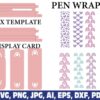 rainbow-glitter-pen-wraps