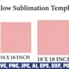 pillow-template-sublimation