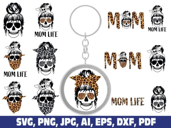 mom-life-keychain