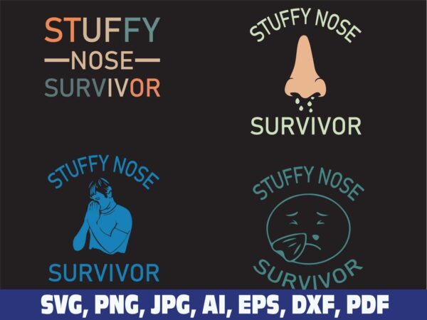 stuffy-nose-survivor-svg