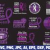 pancreatic-cancer-ribbon-svg-png-bundle