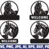 horse-name-signs-dxf-files-svg-files