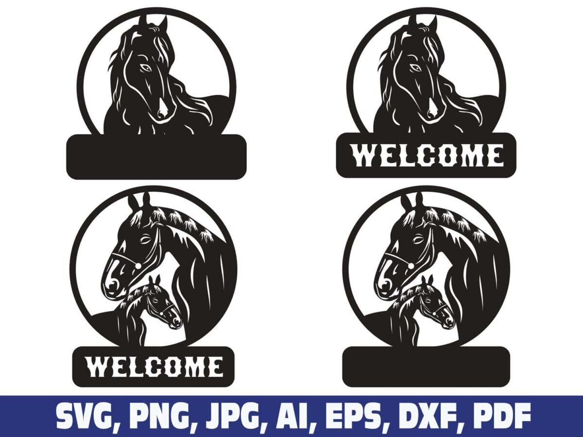 horse-name-signs-dxf-files-svg-files