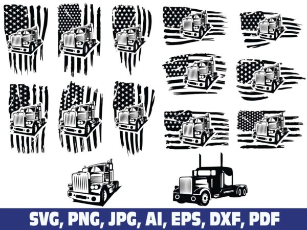 american-flag-trucker-truck-driver