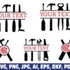 tools-monogram-split-name-frame