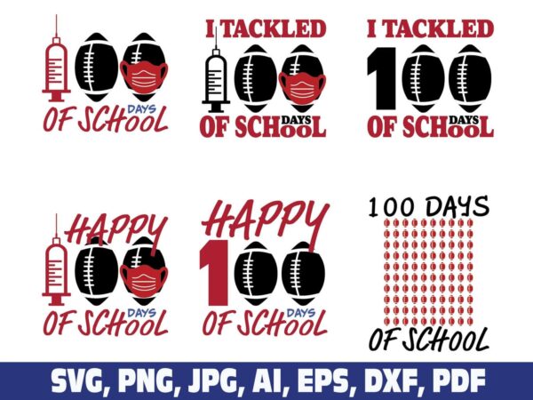 100-days-of-school-football