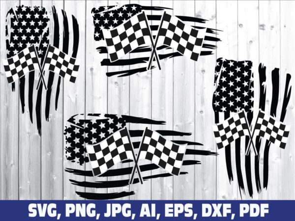 racing-american-flag