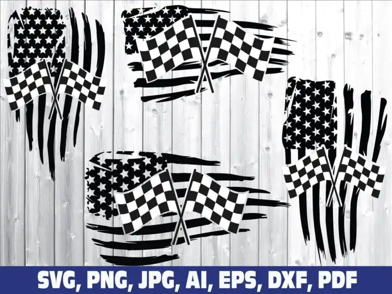 racing-american-flag