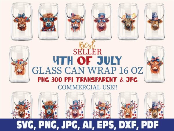 4th-of-july-highland-cow-libbey-can-wrap