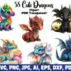 cute-baby-dragon-png-clipart-sublimation