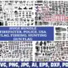 police-fierfighter-hunting-fishing-usa