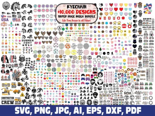 keychain-svg-bundle-keychain-pattern