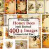 vintage-honey-bees-junk-journal-kit