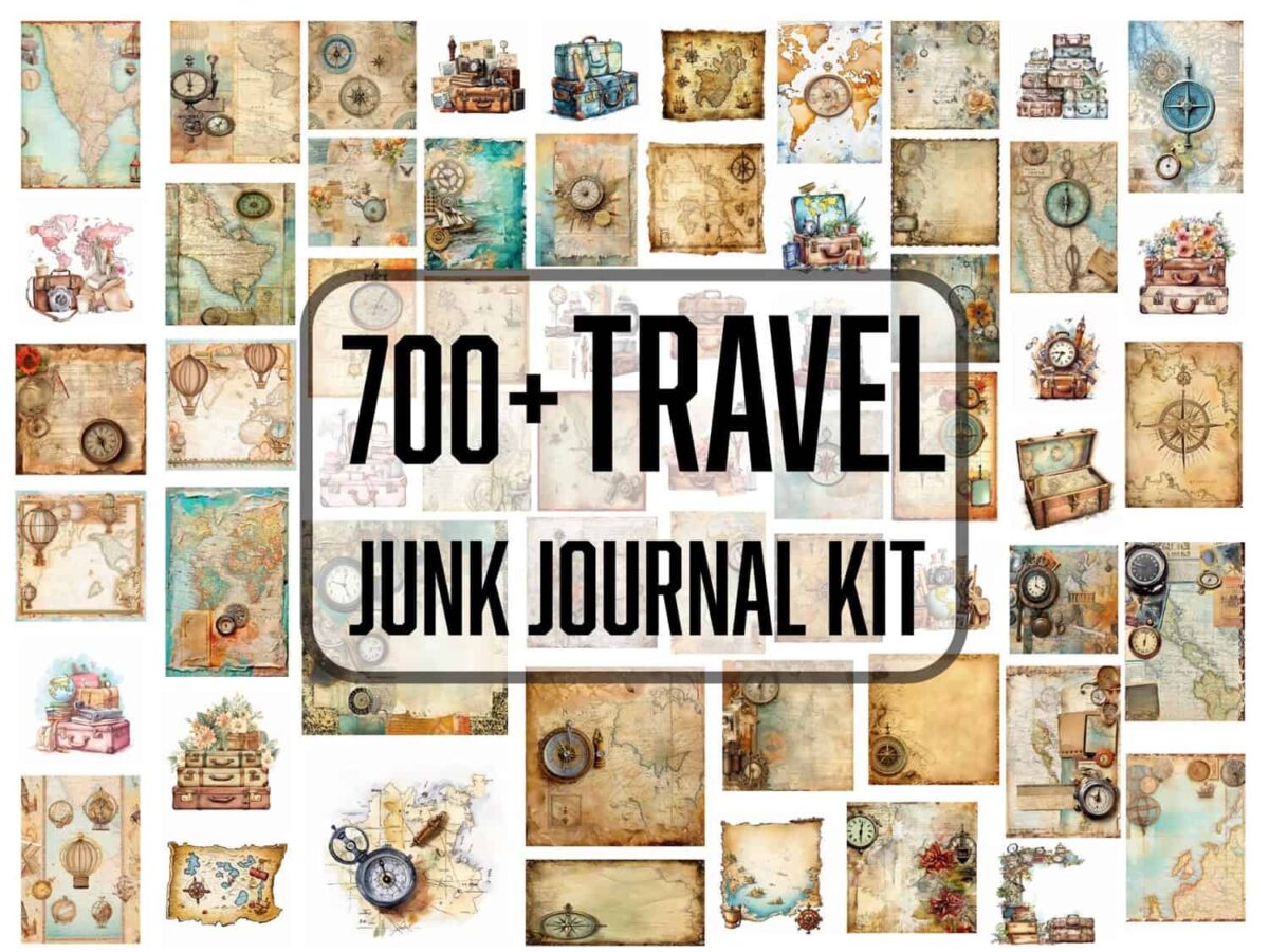 junk-journal-travel-traveler-printable