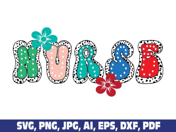 nurse-bright-doodle-dalmatian-spot-png