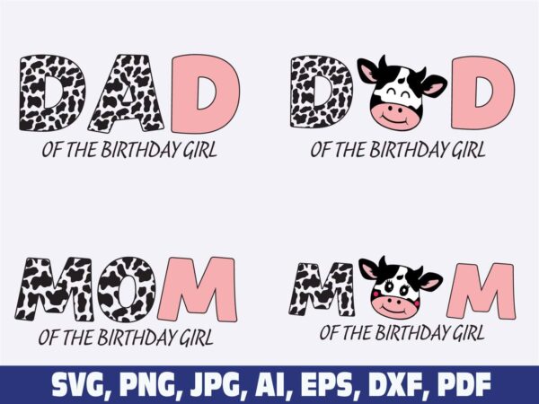 dad-mom-of-the-birthday-for-girl-cow