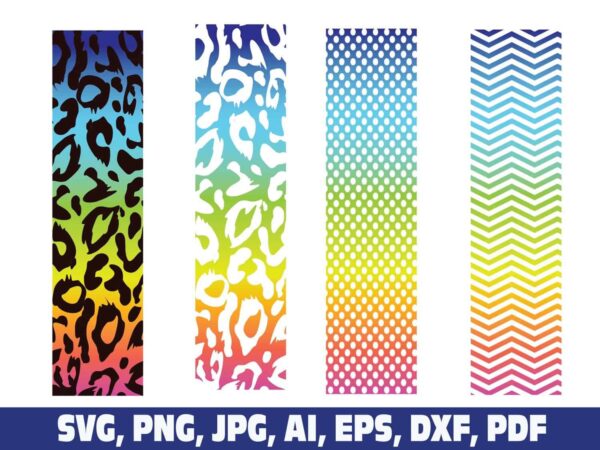 cheetah-leopard-print-glitter-pen-wraps