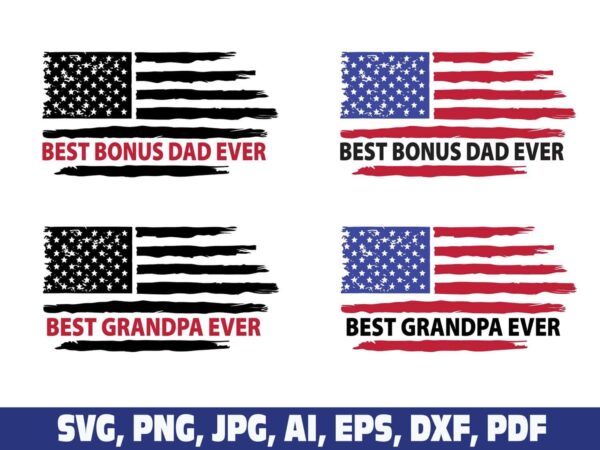 usa-flag-best-bonus-dad-grandpa-ever-svg
