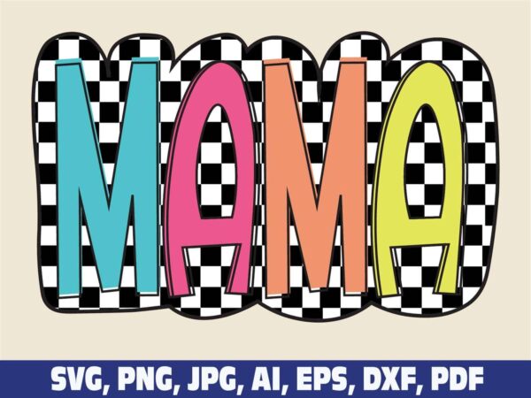 mama-doodle-checkered-race-racing-png