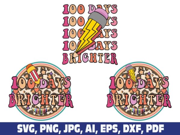 100-days-brighter-png-svg-retro-vintage