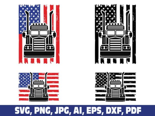 american-flag-trucker-svg