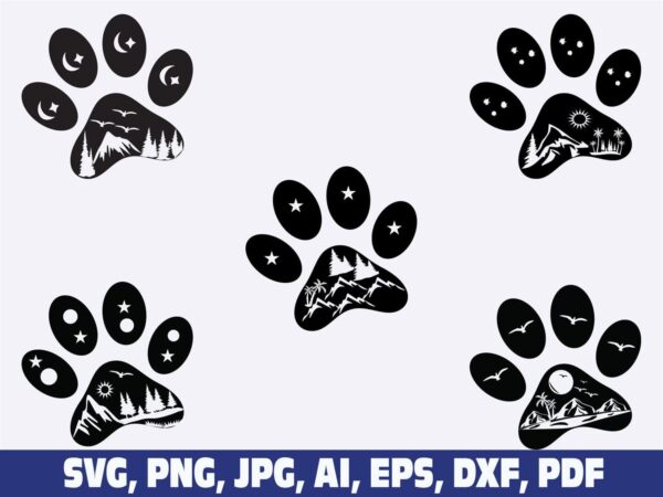 dog-mountain-svg-paw-print