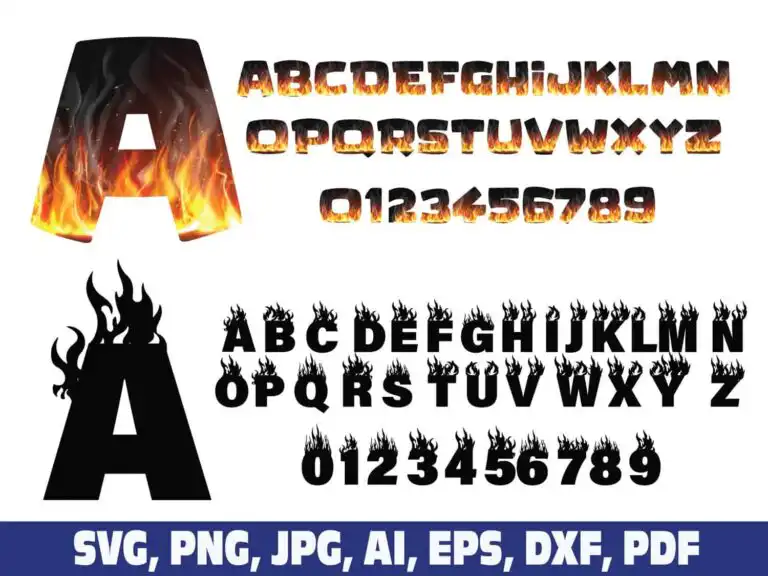 flame-font