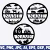 farm-tractor-name-sign-monogram-frame