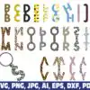 alphabet-key-fob-letter-letter-bag