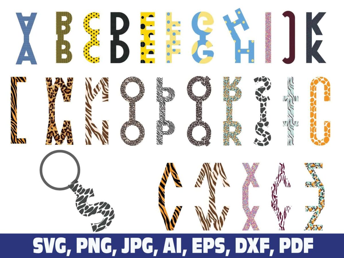 alphabet-key-fob-letter-letter-bag