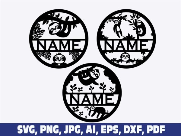 sloth-name-signs-svg-dxf-files-slot