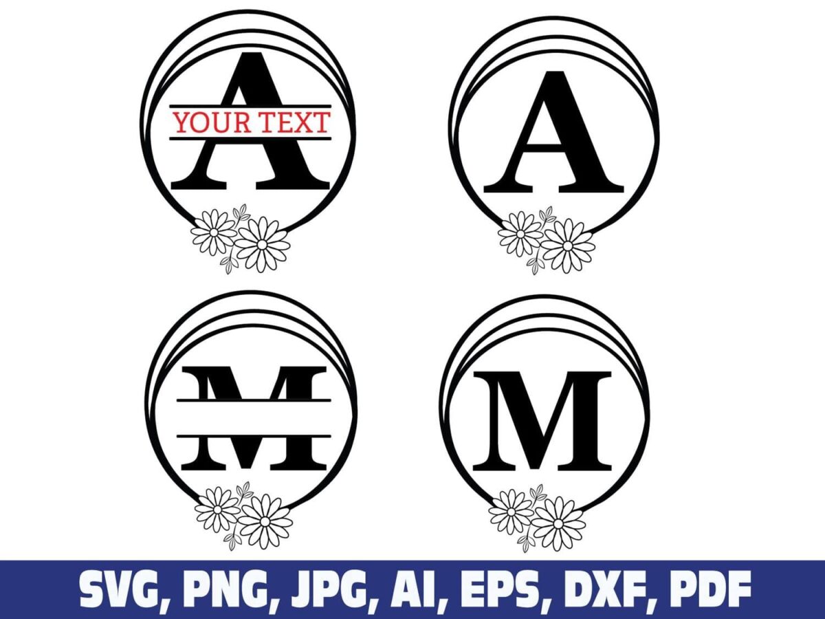 split-monogram