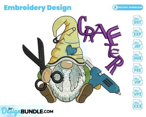 crafter-gnome-embroidery-design