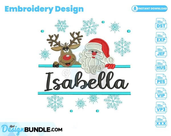 santa-and-deer-embroidery-design