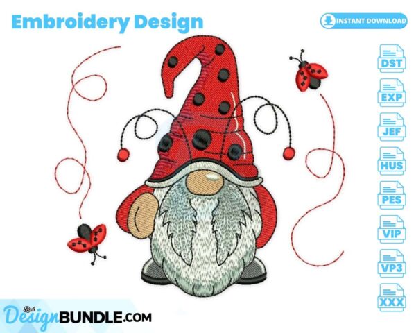 ladybug-gnome-embroidery-design