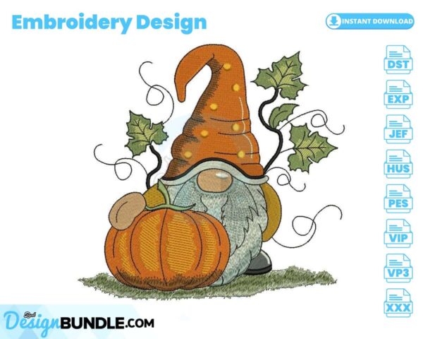 autumn-gnome-embroidery-design