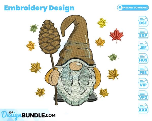 fall-gnome-embroidery-design