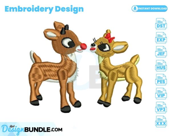 christmas-two-reindeer-embroidery-design