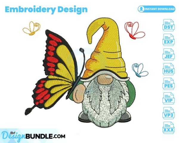 butterfly-gnome-embroidery-design