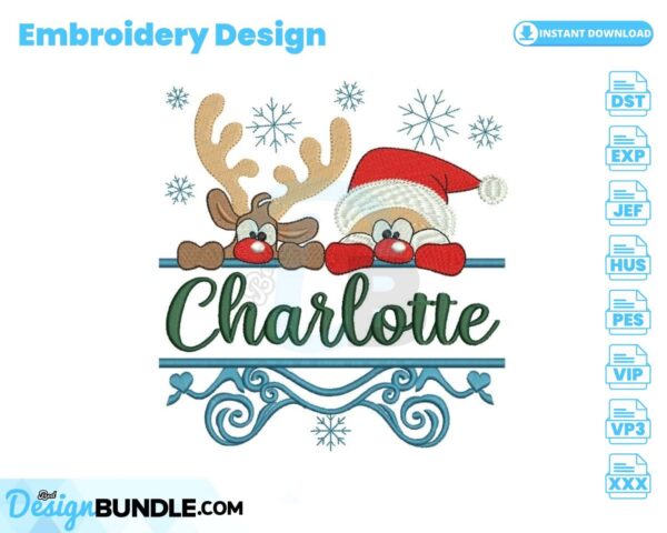 santa-and-deer-embroidery-design