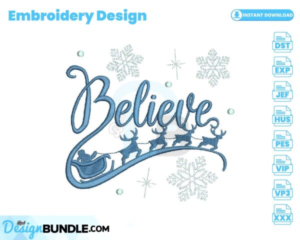 christmas-believe-embroidery-design